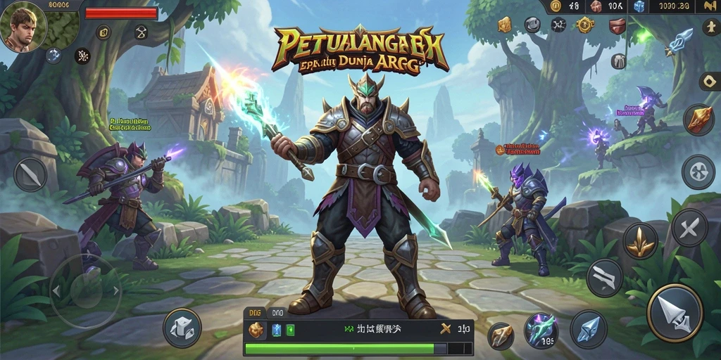 Screenshot gameplay D06 menunjukkan aksi pertempuran yang mendebarkan.