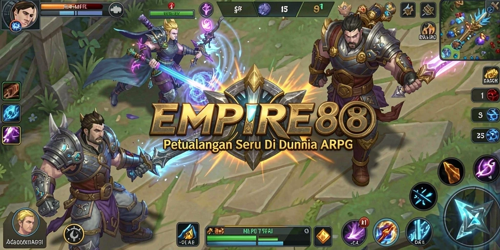 Tampilan gameplay menarik dari EMPIRE88 yang memikat pemain.