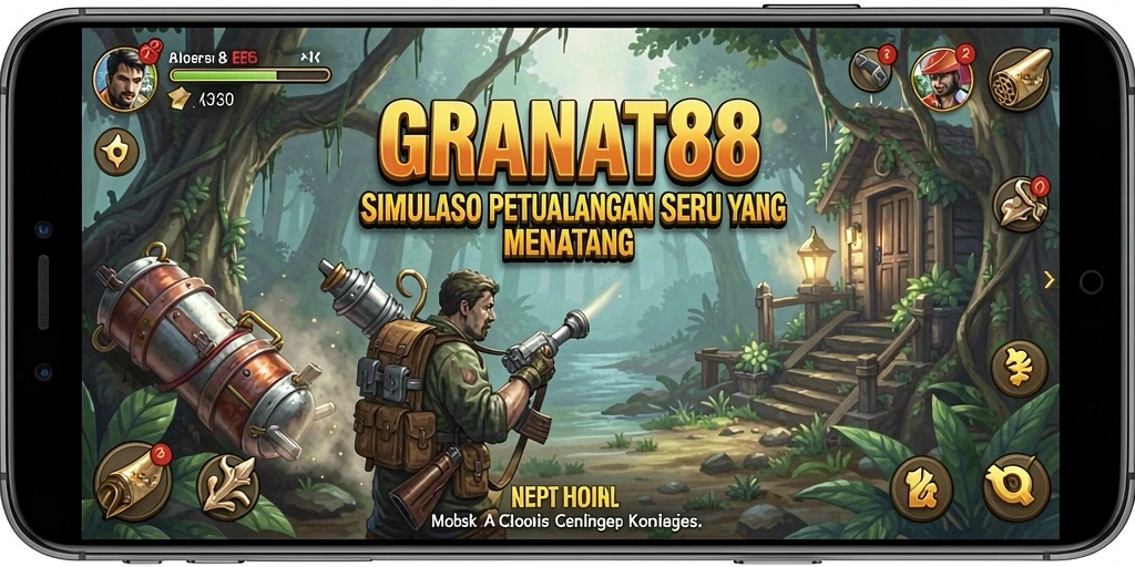 Tampilan visual menakjubkan dari gameplay GRANAT88.