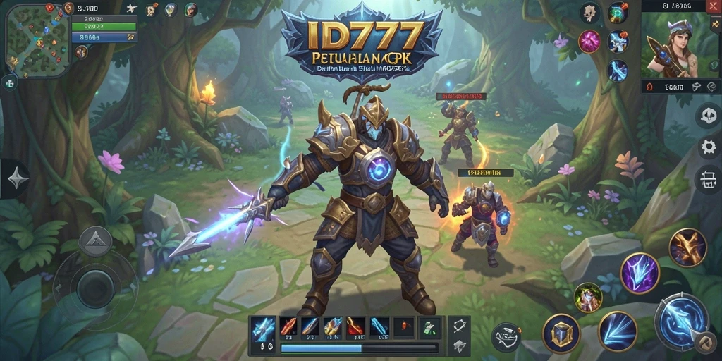 Tampilan gameplay ID777 yang menakjubkan dalam dunia MMORPG.
