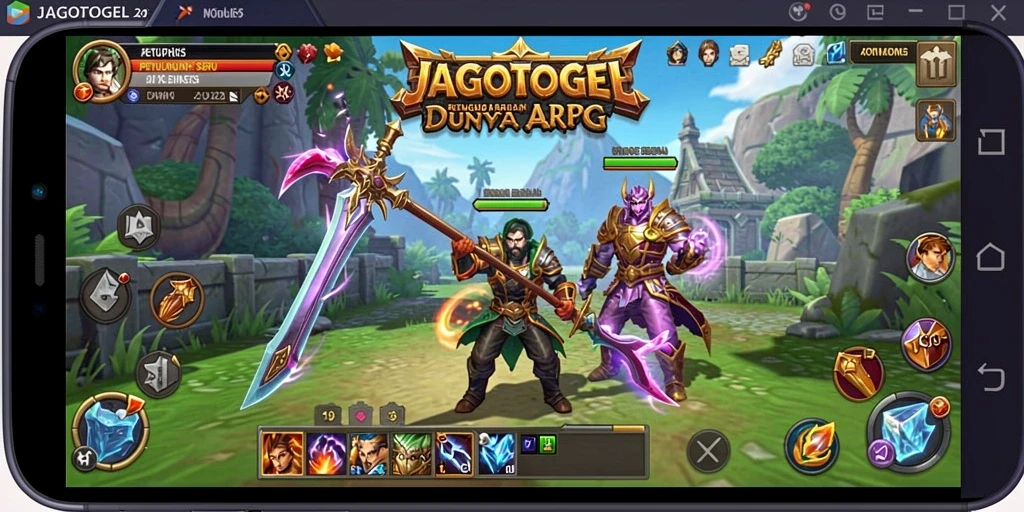 Tangkapan layar gameplay JAGOTOGEL yang menampilkan aksi seru di dunia ARPG.