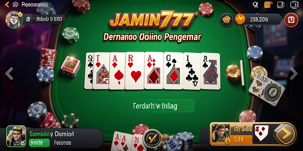 Tampilan gameplay JAMIN777 yang seru dan menarik.