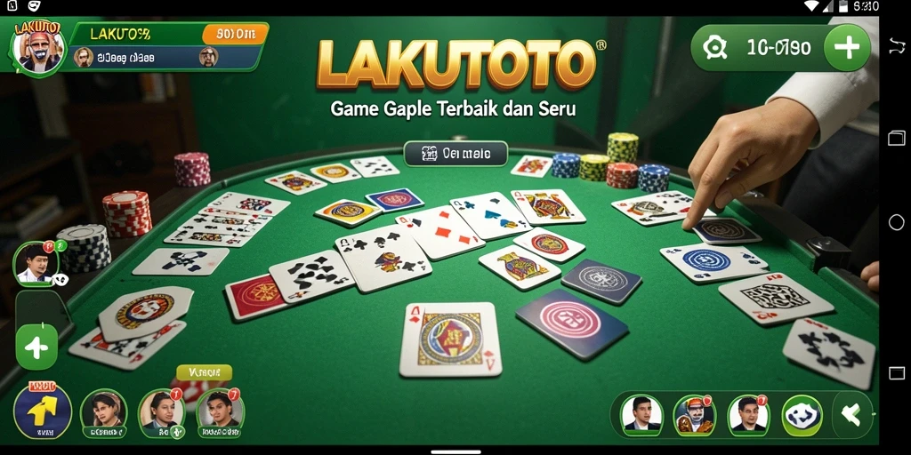 Tampilan gameplay seru dari LAKUTOTO yang penuh tantangan.