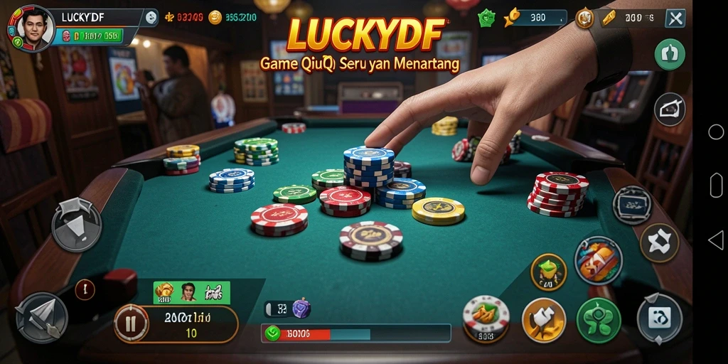 Tampilan gameplay LUCKYDF yang menarik dan penuh aksi.