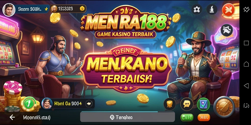 Tangkapan layar dari gameplay Kasino yang mendebarkan di MENARA188.