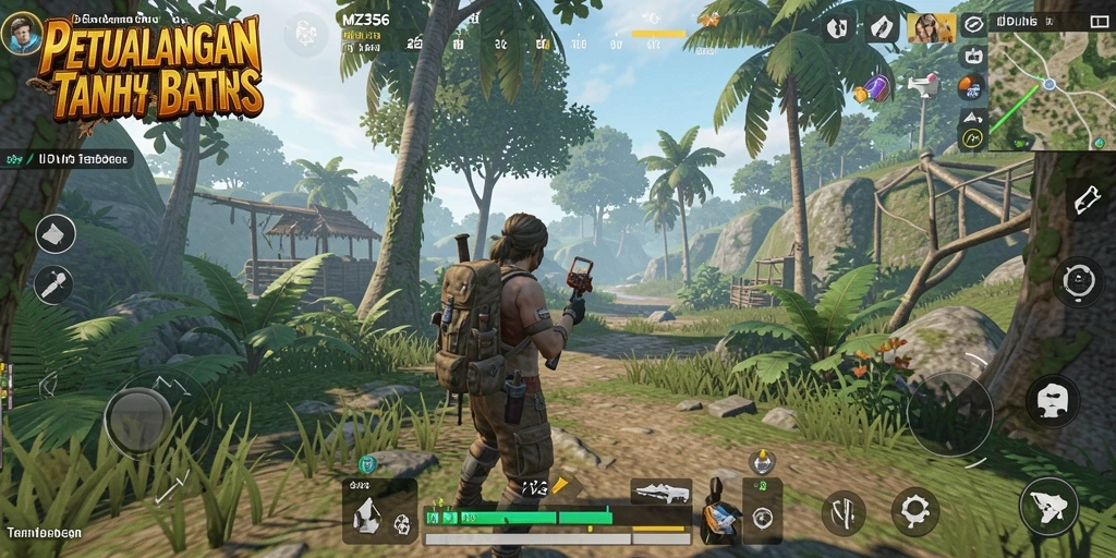 Gameplay MZ356 yang menakjubkan dalam dunia Open World.