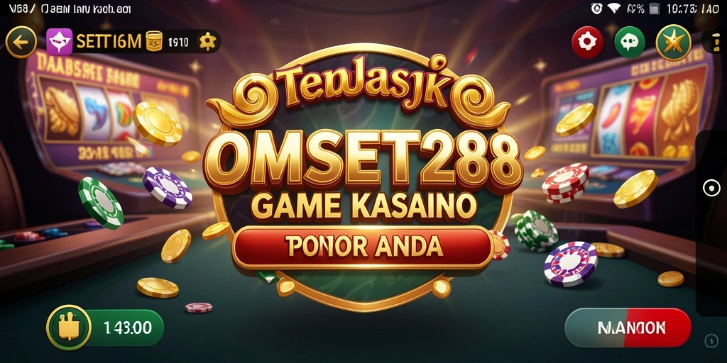 Gameplay mendebarkan di OMSET288 dengan beragam permainan Kasino.