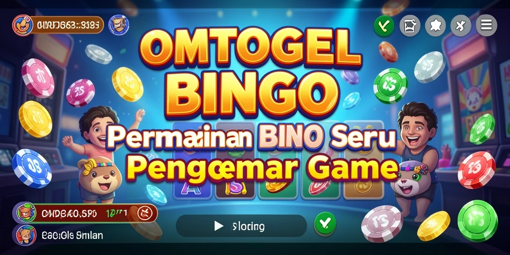 Tampilan gameplay seru dari permainan Bingo OMTOGEL.