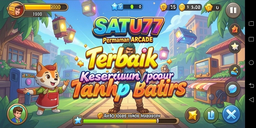 Screenshot gameplay SATU77 dengan aksi seru dan grafis menarik.