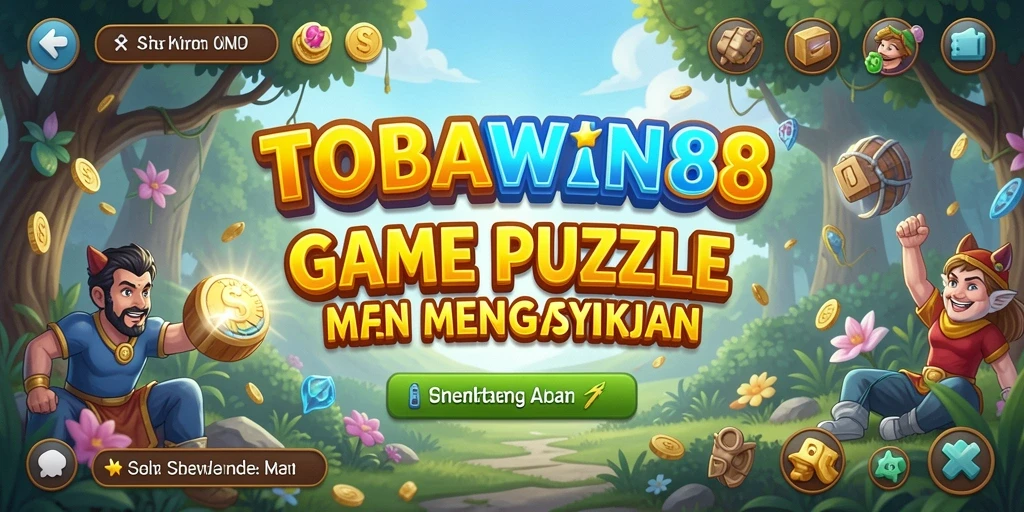 Tampilan gameplay seru di TOBAWIN88 dengan teka-teki menarik.