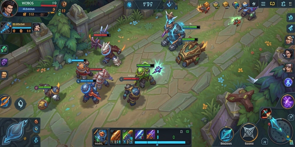 Tampilan seru gameplay <strong>WDBOS</strong> yang penuh aksi.
